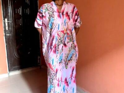 Bubu gown with headband