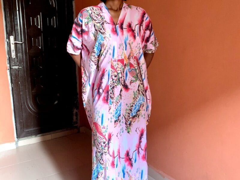 Bubu gown with headband