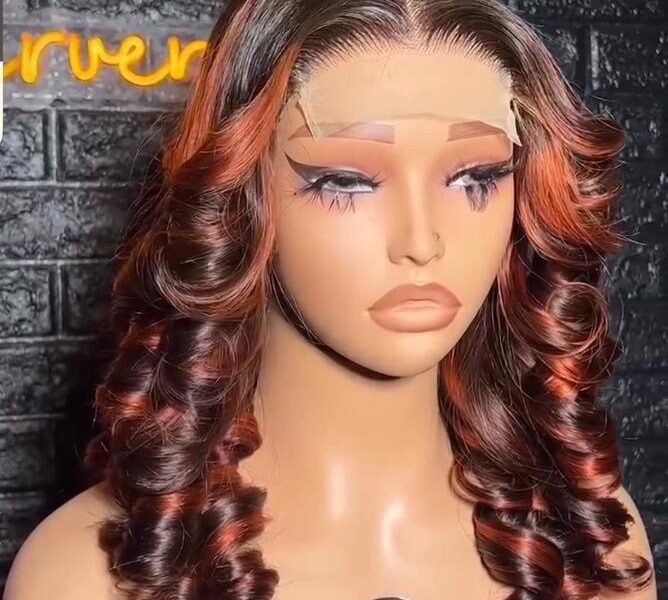 Bouncy hair