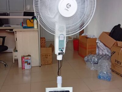 16 inches Leku Rechargeable/solar fan