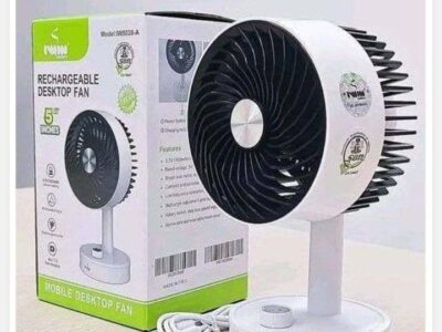 5 inches Twin rechargeable fan