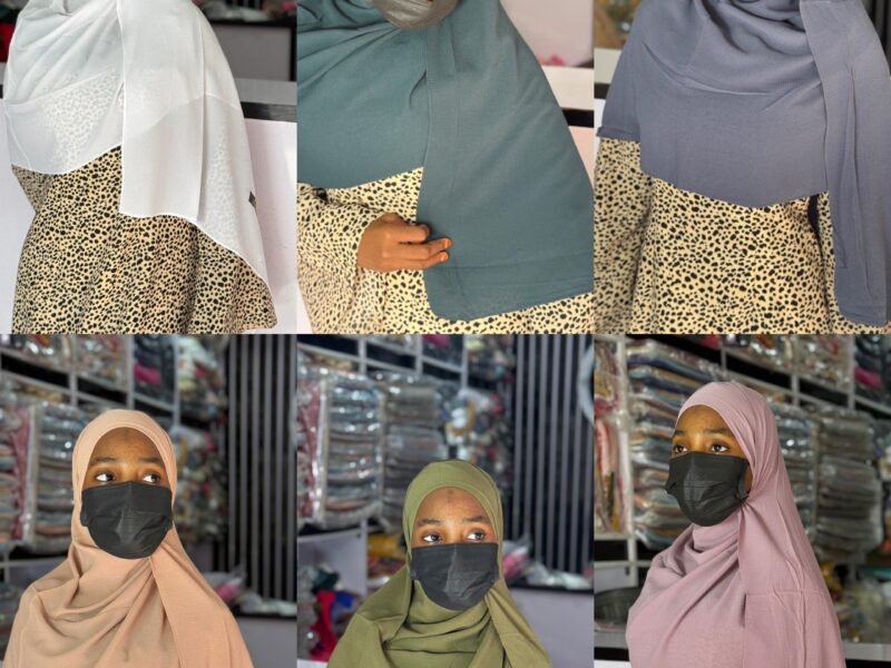 Asma Thick Chiffon Scarf