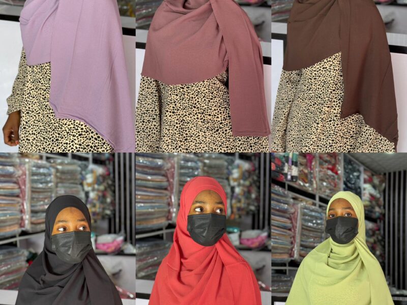 Asma Thick Chiffon Scarf
