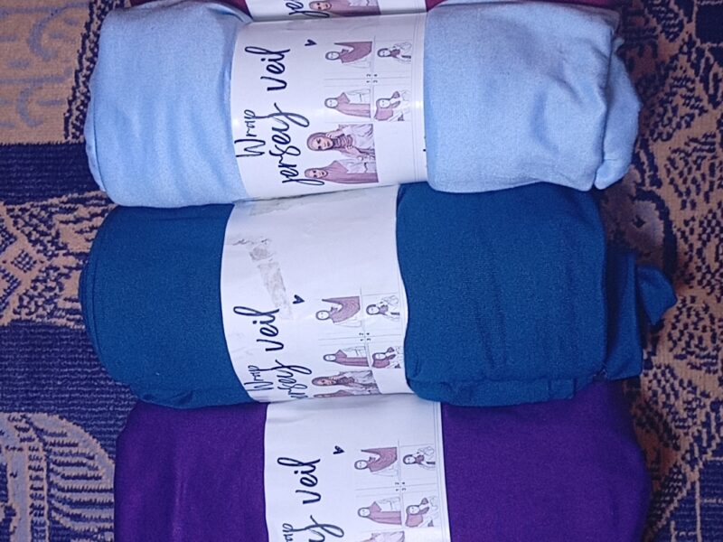 Wrap Jersey Veil