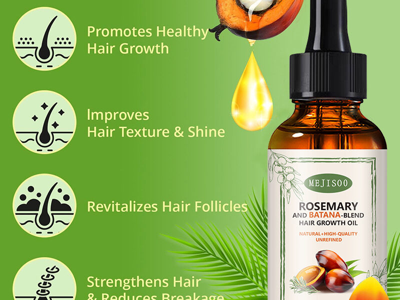 MEJISOO Rosemary & Batana Blend Hair Growth Oil (30ml)