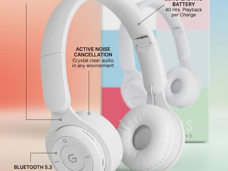 Bluetooth wireless headphone Y08 black