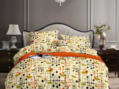 Bedspread & curtains