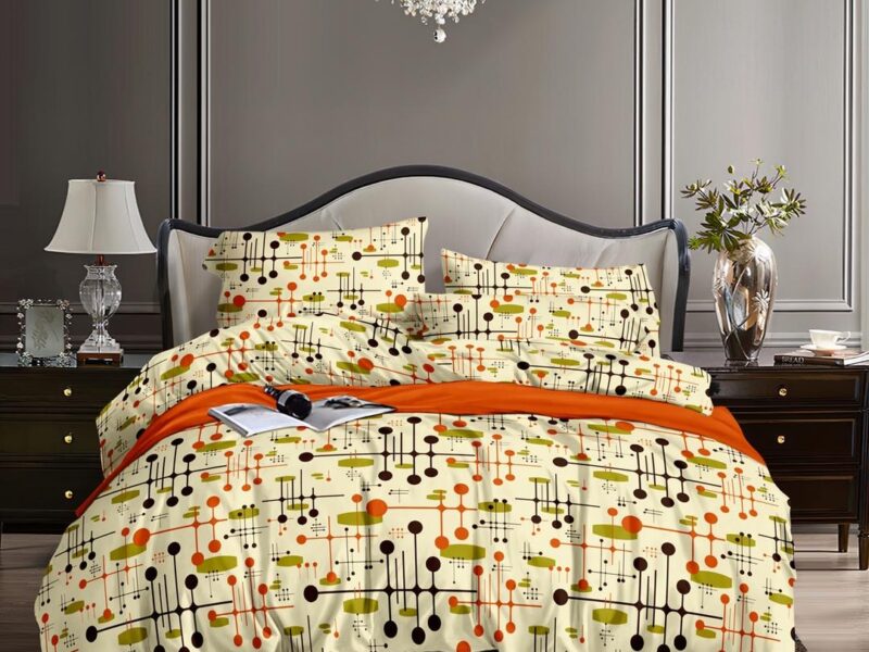 Bedspread & curtains