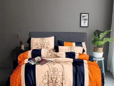 Bedspread & curtains